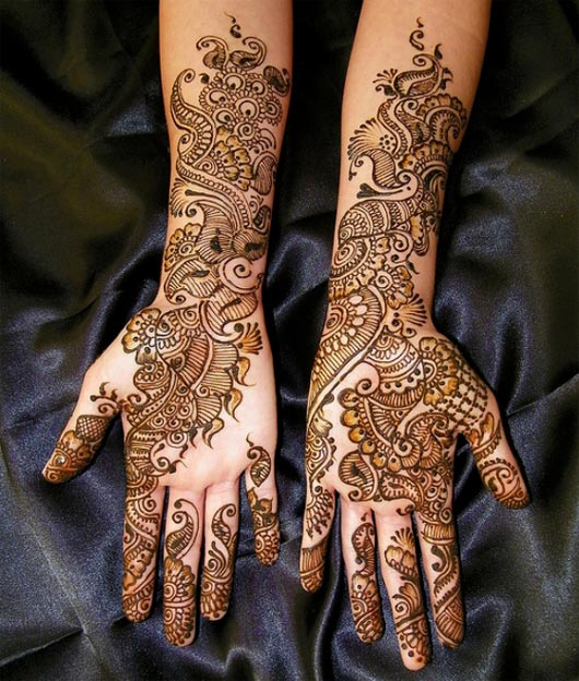 Fall Mehndi Designs For Brides and Guests 2016-17 4