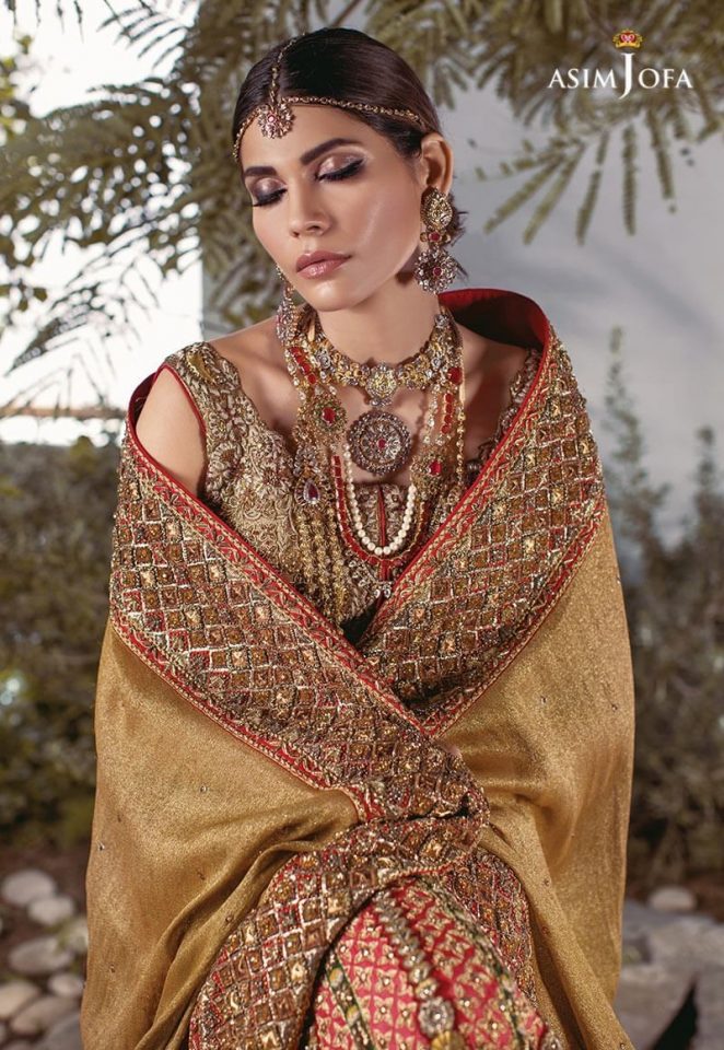 Asim Jofa Bridal Lehenga Designs For Pakistani Brides 2017