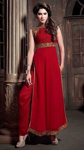 Ankle Length Wedding Dresses With Sleeves for Indian Brides