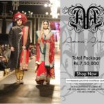 Amna Ajmal Summer Bridal Couture Collection 2016
