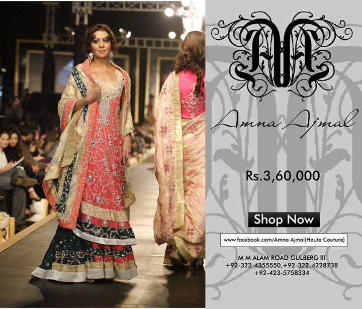 Amna Ajmal Summer bridal collection