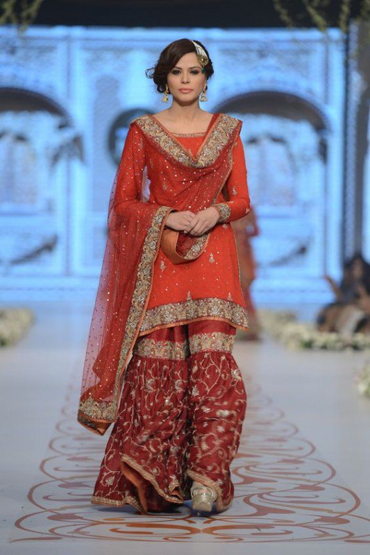 Bridal Sharara Designs For Indian & Pakistani Women