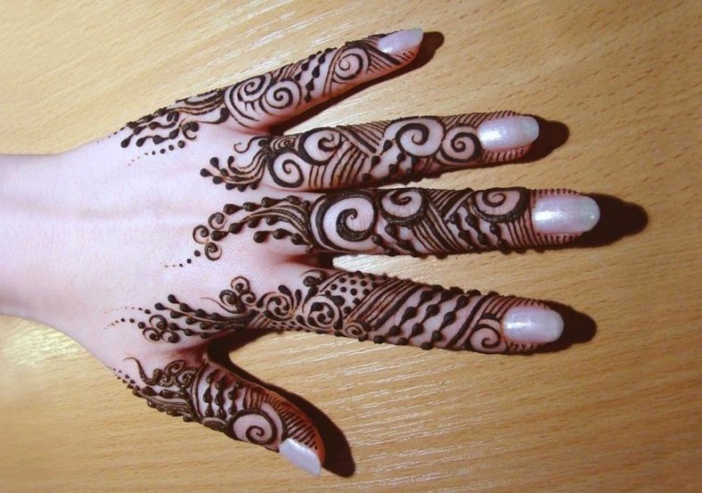 Finger Mehndi Designs 