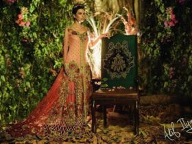 Floral Embroidered Spring Bridal Collection 2016