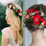 Gorgeous Bridal Headpieces In Floral Designs For Summer Weddings