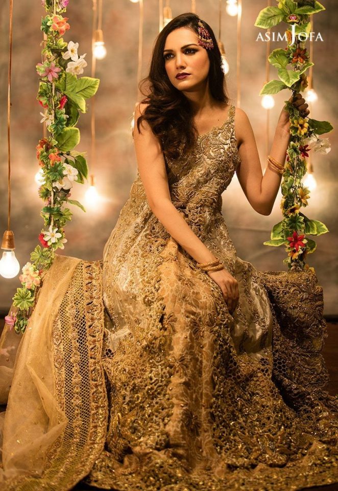 Asim Jofa Bridal Lehenga Designs For Pakistani Brides 2017
