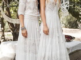Inbal Raviv White Gypsy Bridal Collection Bohemian Style 2017