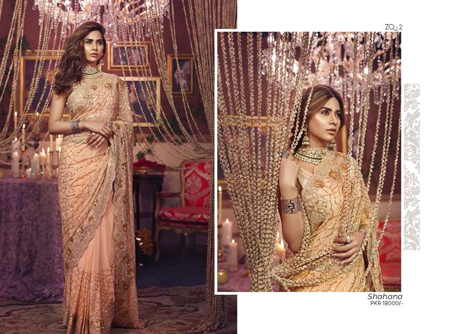 Zarqash Luxury Chiffon Vasl Formal Collection 2018